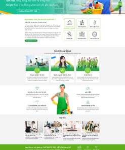 Theme wordpress dịch vụ giúp việc nhà