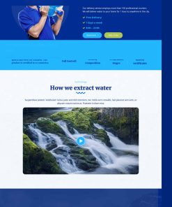 Theme wordpress nước aqua