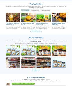 Theme wordpress bán hàng thực phẩm 19